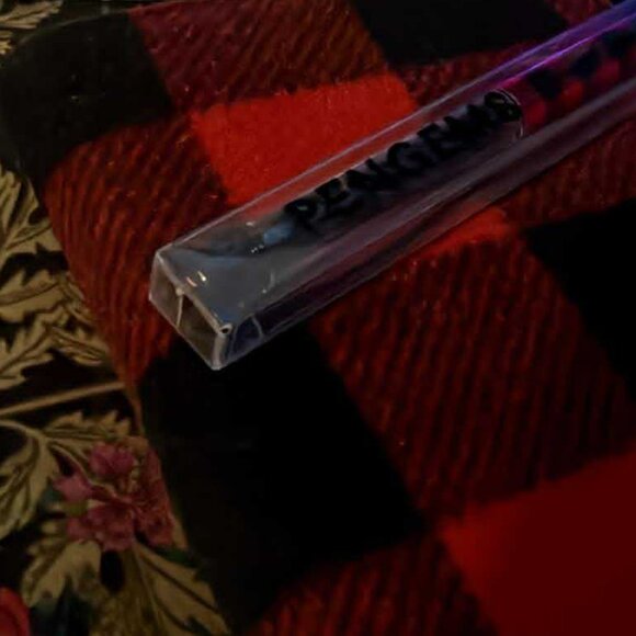 Pengems - pen case & matching pen - red & black - see pics - Picture 10 of 10